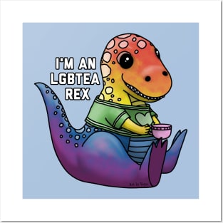 LGBTea-REX Posters and Art